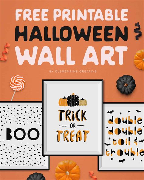The Ultimate Guide to Free Halloween Printables Wall Art: Transform Your Home into a Spooktacular Haven!