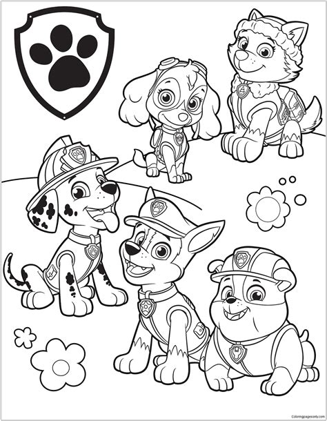 Beyond the Screen: Unleash Creativity with Free Paw Patrol Printable Coloring Pages!