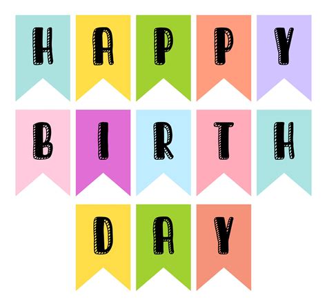 Unleash the Celebration: Your Ultimate Guide to a Free Printable Birthday Banner!