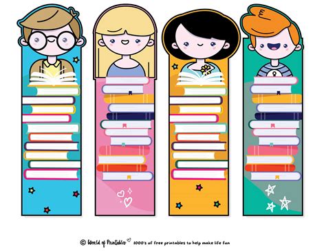 Unlock a World of Reading Magic: Your Ultimate Guide to Free Printable Bookmarks for Kids!