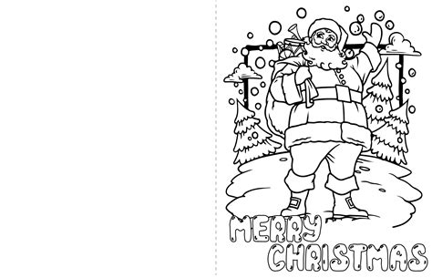 Spread Holiday Cheer! Your Guide to Amazing Free Printable Christmas Cards to Color