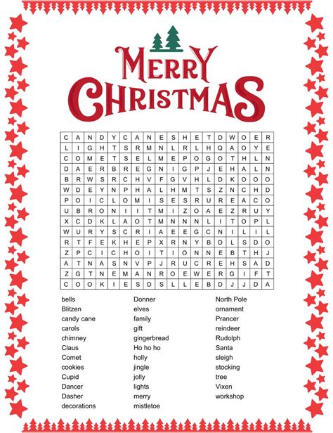 The Ultimate Guide to Free Printable Christmas Puzzles for Adults: Unlocking Holiday Cheer, One Brain Teaser at a Time