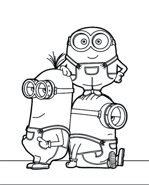 Unleash the Giggles: Your Ultimate Guide to Free Printable Minions Coloring Pages!