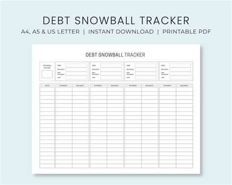 Your Path to Financial Freedom: Grab Your Free Printable Debt Payoff Worksheet PDF Today!