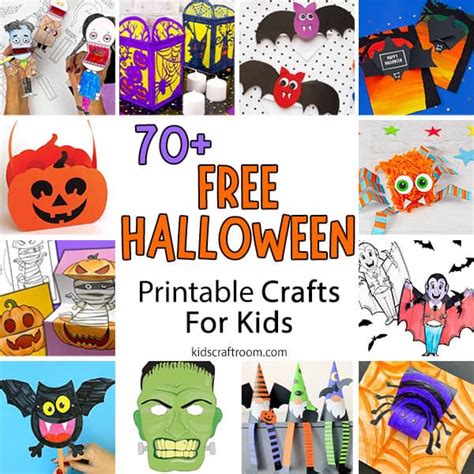 Unleash Spooky Fun: Your Go-To Guide for Free Printable Halloween Crafts!