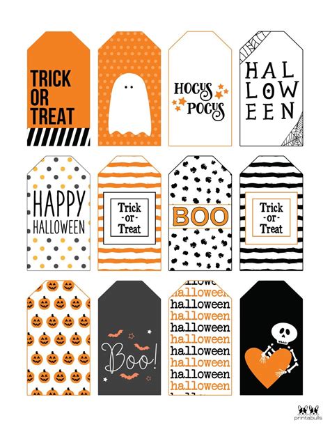Unleash Your Inner Ghoul: The Ultimate Guide to Free Printable Halloween Tags for Every Spooky Occasion!