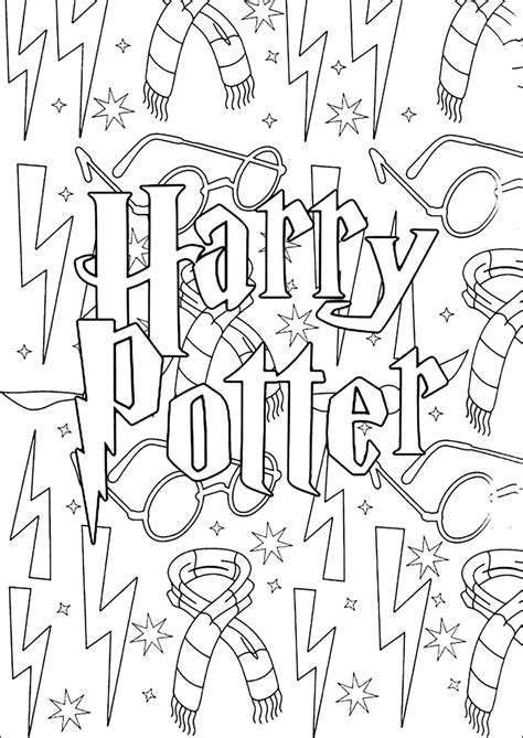 Unleash Your Inner Artist: Find the Best Free Printable Harry Potter Coloring Pages!