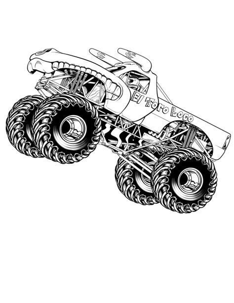 Rev Up Their Crayons! Your Ultimate Guide to Free Printable Monster Truck Coloring Pages