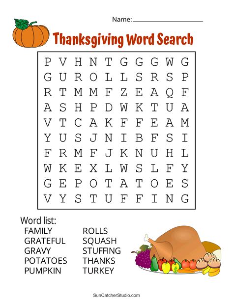 The Ultimate Guide to Free Printable Thanksgiving Word Puzzles for a Stress-Free Holiday!