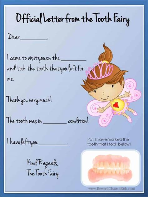Sprinkle Some Magic: The Ultimate Guide to Free Printable Tooth Fairy Letter PDF Templates!