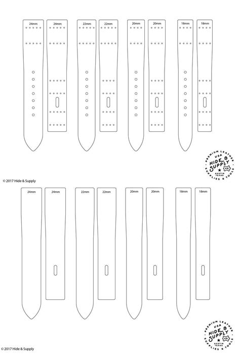 Unlock Your Inner Artisan: Your Guide to Free Printable Watch Band Templates!