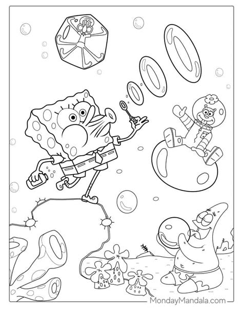 Dive into Fun with Free Spongebob Coloring Pages Printable!