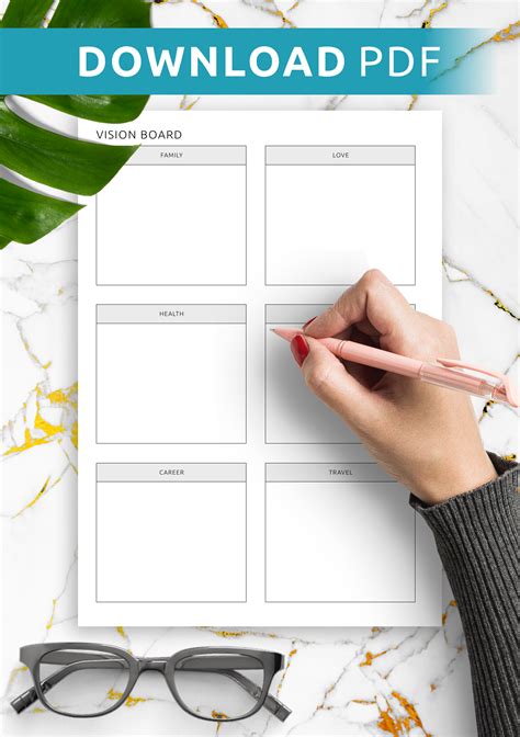 Unlock Your Dreams: The Ultimate Guide to Free Vision Board Printables (PDF)