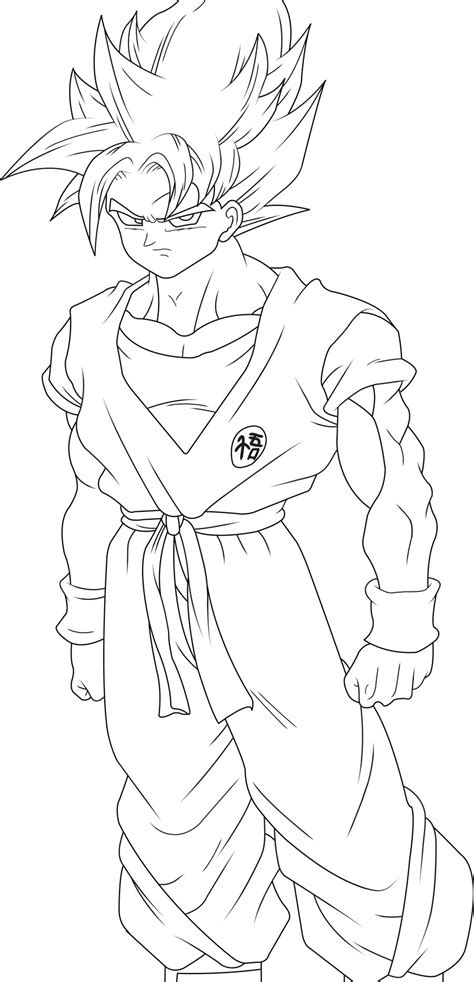 Unleash Your Inner Saiyan: The Ultimate Guide to Goku Printable Coloring Pages!