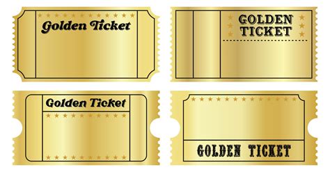Unlock the Magic: Your Ultimate Guide to Creating a Golden Ticket Printable Experience