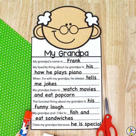 Heartfelt & Handmade: The Best Grandparents Day Crafts Printables for Every Grandchild!