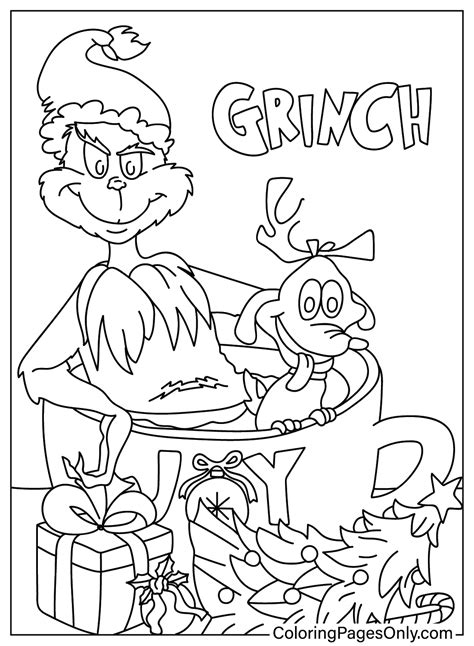 Unleash the Holiday Spirit (and a Little Mischief!) with Our Free Grinch Coloring Page Printables!