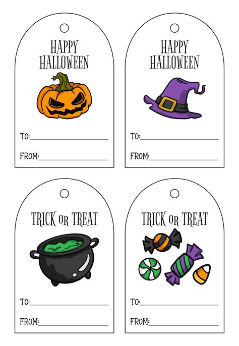 Unleash Your Inner Ghoul: The Ultimate Guide to Spook-tacular Halloween Gift Tags (Free Printables Included!)