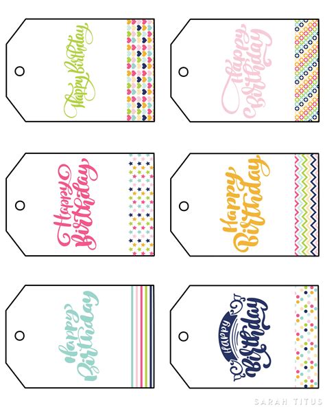 Unwrap Joy: Your Ultimate Guide to Handmade Free Printable Gift Tags for Every Occasion