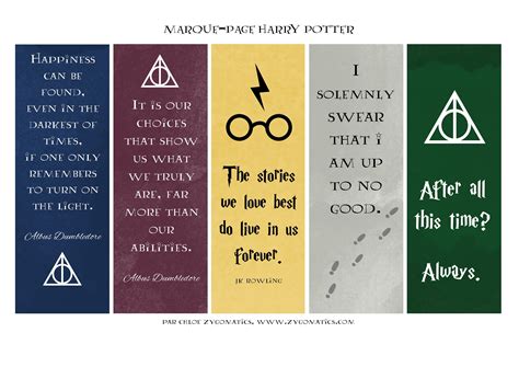 Unleash Your Inner Witch or Wizard: The Ultimate Guide to Harry Potter Bookmarks Printable!
