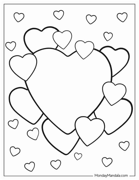 Unleash the Love: Your Ultimate Guide to Free Hearts Coloring Pages Printable