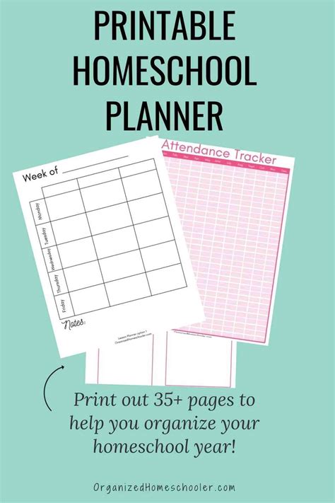 Unlocking Calm & Clarity: Your Ultimate Guide to Homeschool Planner Printables
