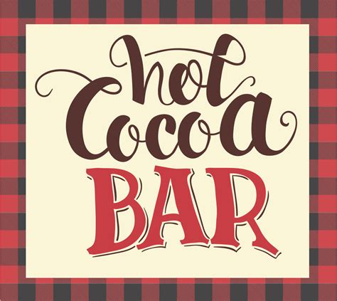 Crafting Cozy Memories: The Ultimate Guide to Hot Cocoa Bar Sign Printables for Every Occasion