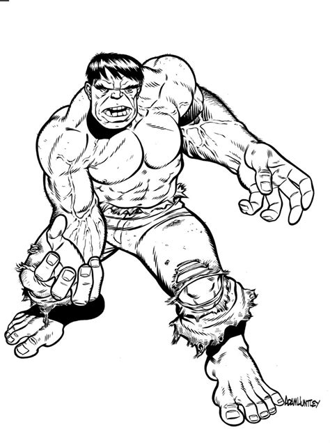 Smash Into Creativity: Your Ultimate Guide to Hulk Printable Coloring Pages!