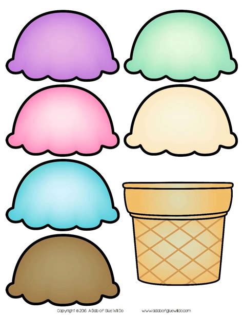The Ultimate Guide to Ice Cream Scoop Printables: Unleash a World of Sweet Creativity!