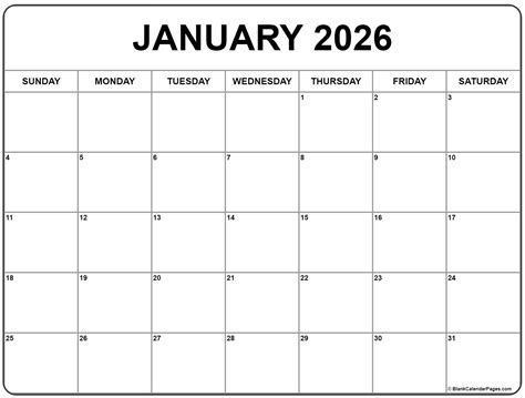Your Go-To Guide for a Productive Start: Grab Your Free January 2026 Calendar Printable!
