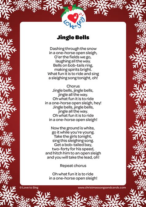Unlock the Holiday Magic: Your Ultimate Jingle Bells Lyrics Printable Guide for Every Occasion!