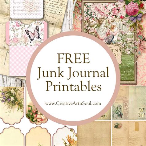 Unlock Your Creativity: Discover the Magic of Free Junk Journal Printables!