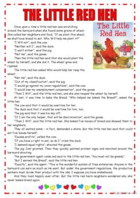 Bringing The Little Red Hen to Life: Your Go-To Guide for Story PDF Printables