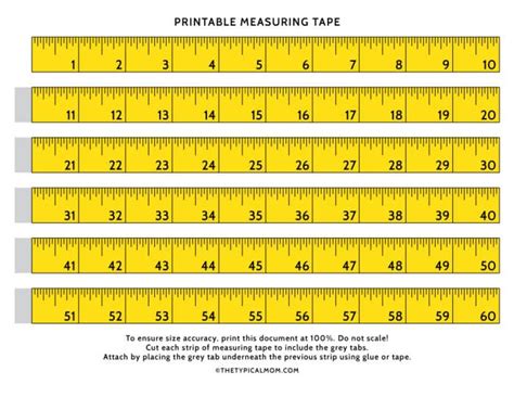 The Ultimate Guide to Measuring Tape Printables: Your Go-To Resource for Every Project (2024 Edition)