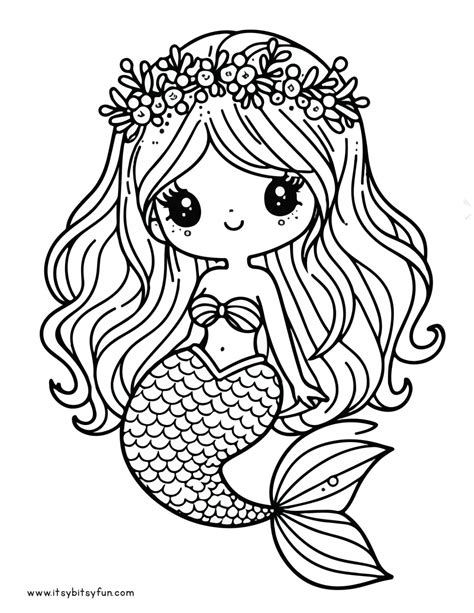 Dive into Creativity: Discover Your Free Printable Mermaid Coloring Pages!