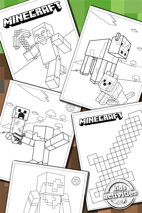 Unleash Creativity: Your Ultimate Guide to Free Minecraft Coloring Book Printables!