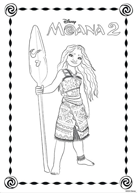 Dive into Creativity: The Best Moana Printable Coloring Pages for Endless Island Adventures!