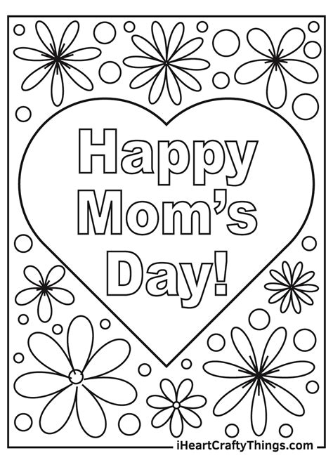The Ultimate Guide to Heartfelt Mothers Day Coloring Pages Printable: Make Mom's Day Unforgettable!