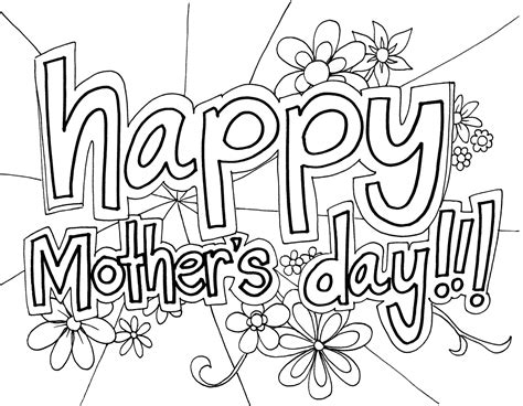 The Ultimate Guide to Heartfelt Mother's Day Printable Coloring Pages