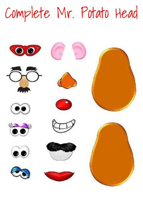 The Ultimate Guide to Mr. Potato Head Printables: Unleash Your Creativity and Spark Endless Fun!