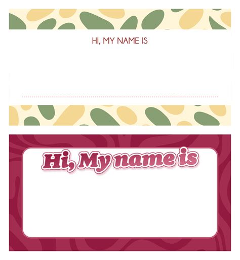 Unlock Your Event's Potential: The Ultimate Guide to Free Printable Name Tag Templates for Every Occasion!