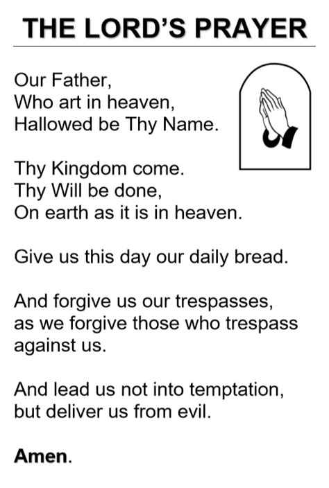 Discovering Peace: Your Ultimate Guide to an "Our Father Prayer Printable"
