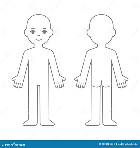 Unleash Your Inner Anatomist: The Ultimate Guide to the Human Body Outline Printable