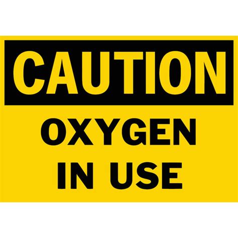 Navigating Safety and Serenity: Your Comprehensive Guide to "Oxygen In Use" Signs (and How to Print Your Own!)