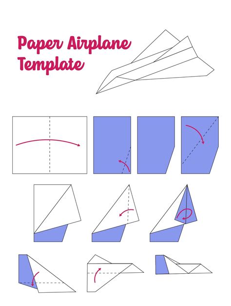 Soar to New Heights: Your Ultimate Guide to Free Paper Airplane Templates Printable!
