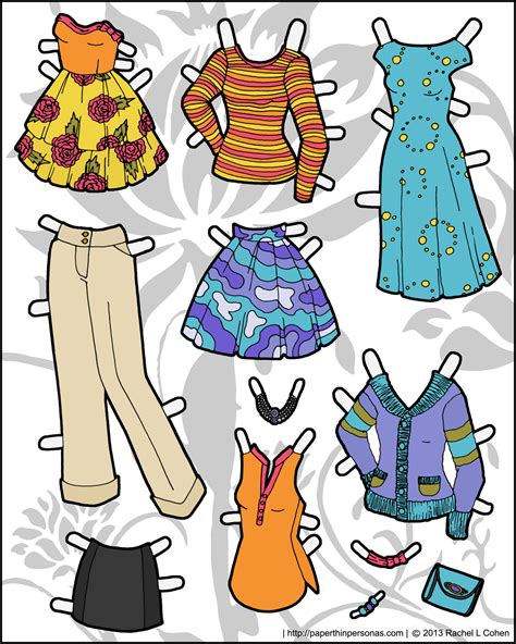 Unleash Creativity: The Ultimate Guide to Paper Doll Outfits Printable Fun!