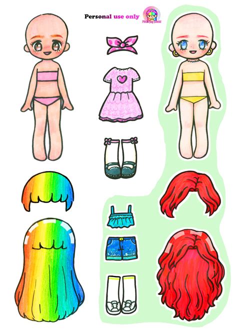 Your Passport to Imagination: The Best Free Printable Paper Dolls Await!