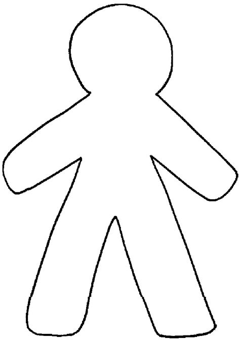 Unlock Your Creativity: The Ultimate Guide to Person Outline Printables