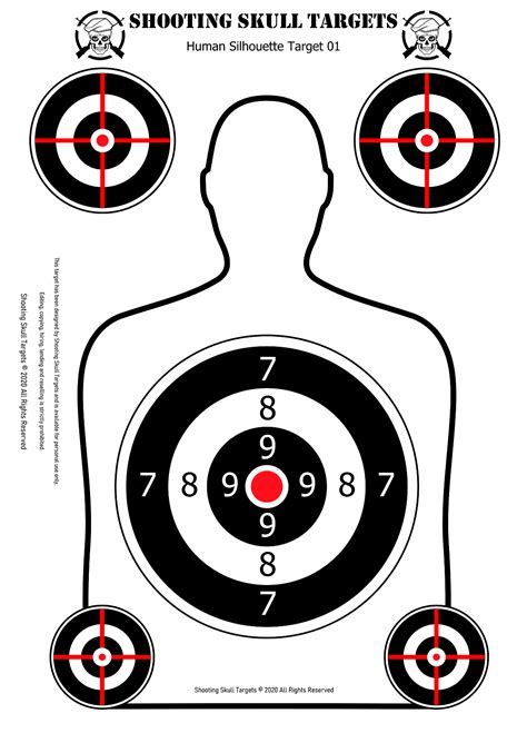 Unleash Your Inner Sharpshooter: The Ultimate Guide to Pistol Targets Printable