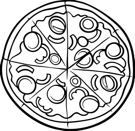 The Ultimate Guide to Free Pizza Coloring Pages Printable: Unleash Your Inner Pizza Artist!